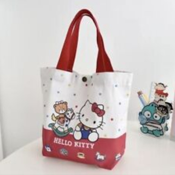 Hello Kitty Canvas Tote Bag - Picture 3 of 10